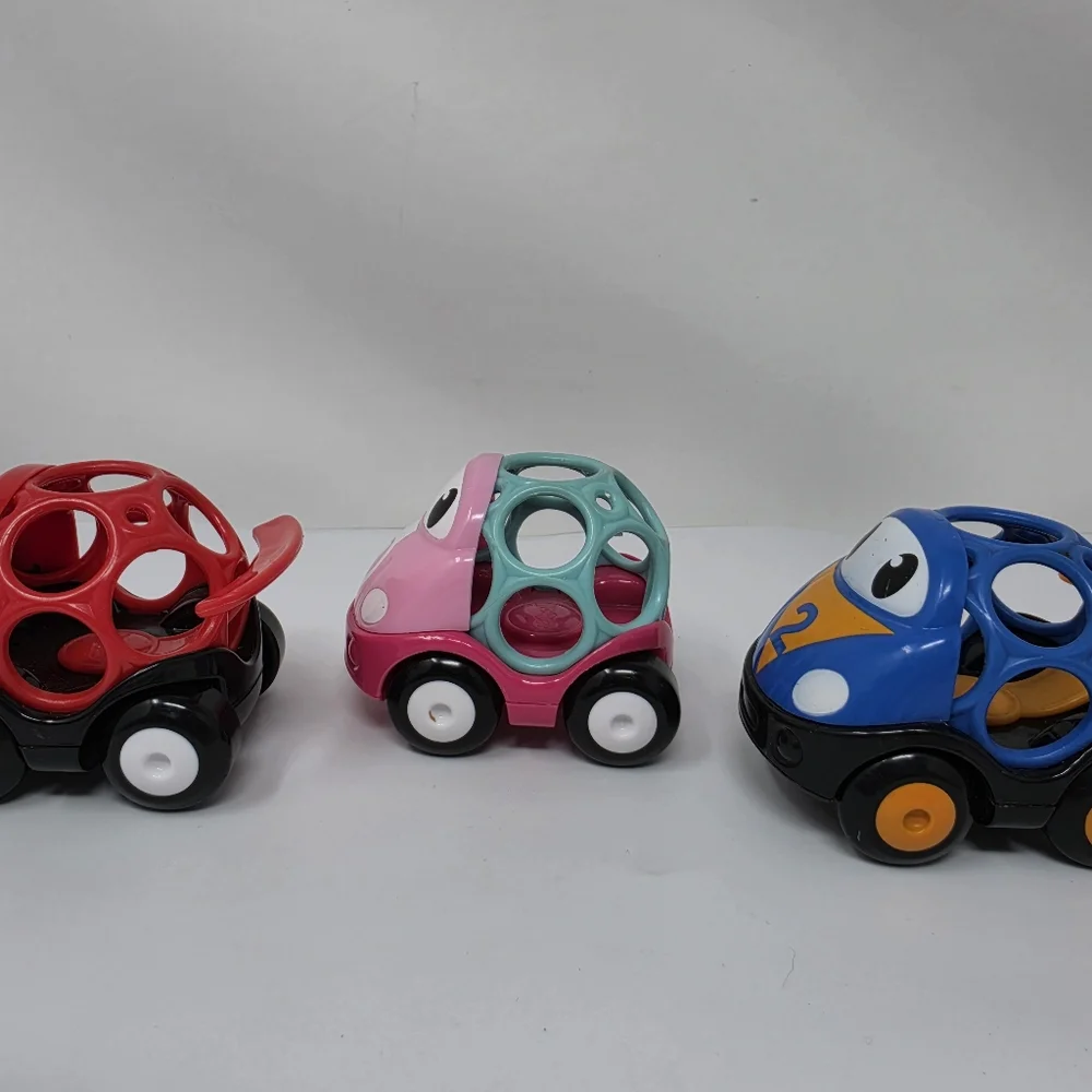 O-Ball Go Grippers Race Cars Lot of 3